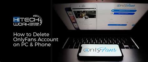 how to delete account on onlyfans|OnlyFans